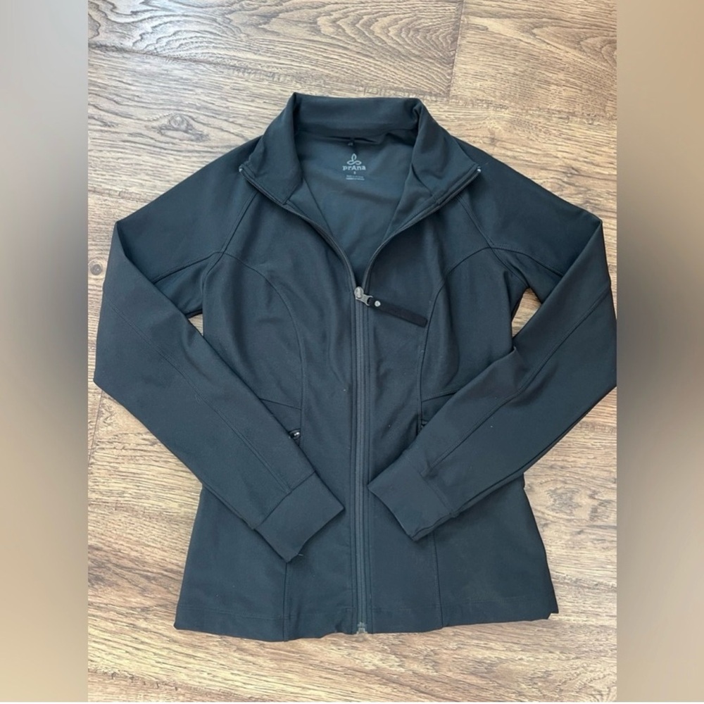 Prana Black Women's Zip Jacket small